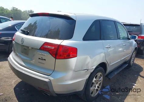 2009 Acura Mdx Technology Package from USA, damaged, VIN 2HNYD28669H511842